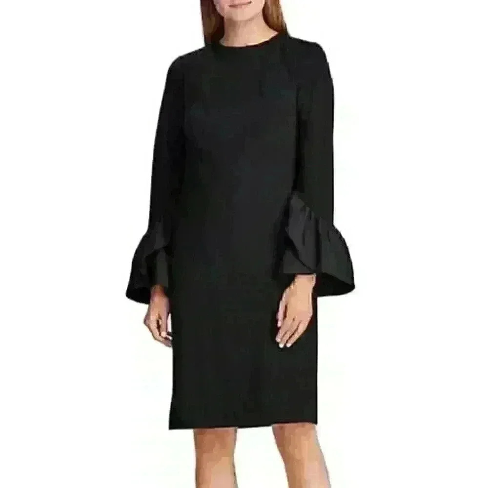 NEW! Lauren Ralph Lauren Women’s 4 Ruffle-Sleeve Dress NWT $145